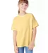 5480 Hanes® Heavyweight Youth T-shirt in Athletic gold front view
