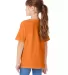 5480 Hanes® Heavyweight Youth T-shirt in Tennessee orange back view