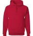 996M JERZEES® NuBlend™ Hooded Pullover Sweatshi TRUE RED front view