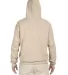 996M JERZEES® NuBlend™ Hooded Pullover Sweatshi SANDSTONE back view