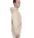 996M JERZEES® NuBlend™ Hooded Pullover Sweatshi SANDSTONE side view