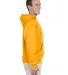 996M JERZEES® NuBlend™ Hooded Pullover Sweatshi GOLD side view