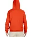 996M JERZEES® NuBlend™ Hooded Pullover Sweatshi BURNT ORANGE back view