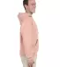 996M JERZEES® NuBlend™ Hooded Pullover Sweatshi BLUSH PINK side view