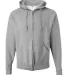 JERZEES 4999 Super Sweats Full Zip Hooded Sweatshi OXFORD front view