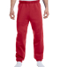 JERZEES 973 NuBlend Sweatpant 973M in True red front view