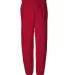 JERZEES 973 NuBlend Sweatpant 973M TRUE RED front view
