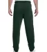 JERZEES 973 NuBlend Sweatpant 973M FOREST GREEN back view