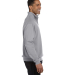 JERZEES 995 Adult New Blend Zip Cadet Collar Sweat in Oxford side view