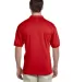 8800 Gildan® Polo Ultra Blend® Sport Shirt in Red back view