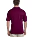 8800 Gildan® Polo Ultra Blend® Sport Shirt in Maroon back view