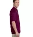 8800 Gildan® Polo Ultra Blend® Sport Shirt in Maroon side view
