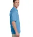 8800 Gildan® Polo Ultra Blend® Sport Shirt in Carolina blue side view
