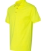 8800 Gildan® Polo Ultra Blend® Sport Shirt SAFETY GREEN side view