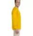 2400 Gildan Ultra Cotton Long Sleeve T Shirt  in Gold side view