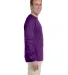 2400 Gildan Ultra Cotton Long Sleeve T Shirt  in Purple side view
