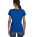 Fruit of the Loom Ladies Heavy Cotton HD153 100 Co in Royal back view