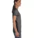 Fruit of the Loom Ladies Heavy Cotton HD153 100 Co CHARCOAL GREY side view