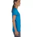 Fruit of the Loom Ladies Heavy Cotton HD153 100 Co PACIFIC BLUE side view