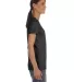 Fruit of the Loom Ladies Heavy Cotton HD153 100 Co BLACK HEATHER side view