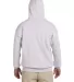 18500 Gildan Heavyweight Blend Hooded Sweatshirt in Ash back view