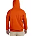 18500 Gildan Heavyweight Blend Hooded Sweatshirt in Orange back view