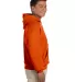 18500 Gildan Heavyweight Blend Hooded Sweatshirt in Orange side view