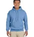 18500 Gildan Heavyweight Blend Hooded Sweatshirt in Carolina blue front view