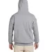 18500 Gildan Heavyweight Blend Hooded Sweatshirt in Sport grey back view