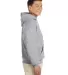 18500 Gildan Heavyweight Blend Hooded Sweatshirt in Sport grey side view