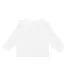 Rabbit Skins® 3311 Toddler Long Sleeve T-shirt in White back view