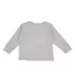 Rabbit Skins® 3311 Toddler Long Sleeve T-shirt in Heather back view
