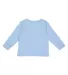 Rabbit Skins® 3311 Toddler Long Sleeve T-shirt in Light blue back view