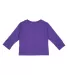 Rabbit Skins® 3311 Toddler Long Sleeve T-shirt in Purple back view