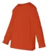 Rabbit Skins® 3311 Toddler Long Sleeve T-shirt in Orange side view