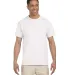 2300 Gildan Ultra Cotton Pocket T-shirt in White front view