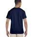 2300 Gildan Ultra Cotton Pocket T-shirt in Navy back view