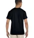 2300 Gildan Ultra Cotton Pocket T-shirt in Black back view
