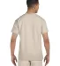 2300 Gildan Ultra Cotton Pocket T-shirt in Sand back view