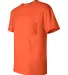2300 Gildan Ultra Cotton Pocket T-shirt in Orange side view