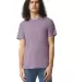 American Apparel TR401 Unisex Tri-Blend Track Tee in Tri storm front view