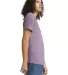 American Apparel TR401 Unisex Tri-Blend Track Tee in Tri storm side view