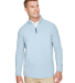 Devon and Jones DG480 CrownLux Performance™ Men's Clubhouse Micro-Stripe Quarter-Zip Catalog catalog view