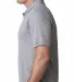 1000 Bayside Adult Cotton Pique Polo in Dark ash side view