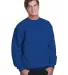 1102 Bayside Fleece Crew Neck Pullover S - 5XL  in Royal front view