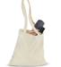 115 Gemline Economy Tote in Natural front view