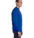 1200 Gildan® DryBlend® Crew Neck Sweatshirt in Royal side view