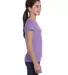 2616 LA T Girls' Fine Jersey Longer Length T-Shirt LAVENDER side view