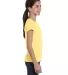 2616 LA T Girls' Fine Jersey Longer Length T-Shirt BUTTER side view