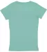 2616 LA T Girls' Fine Jersey Longer Length T-Shirt SALTWATER back view